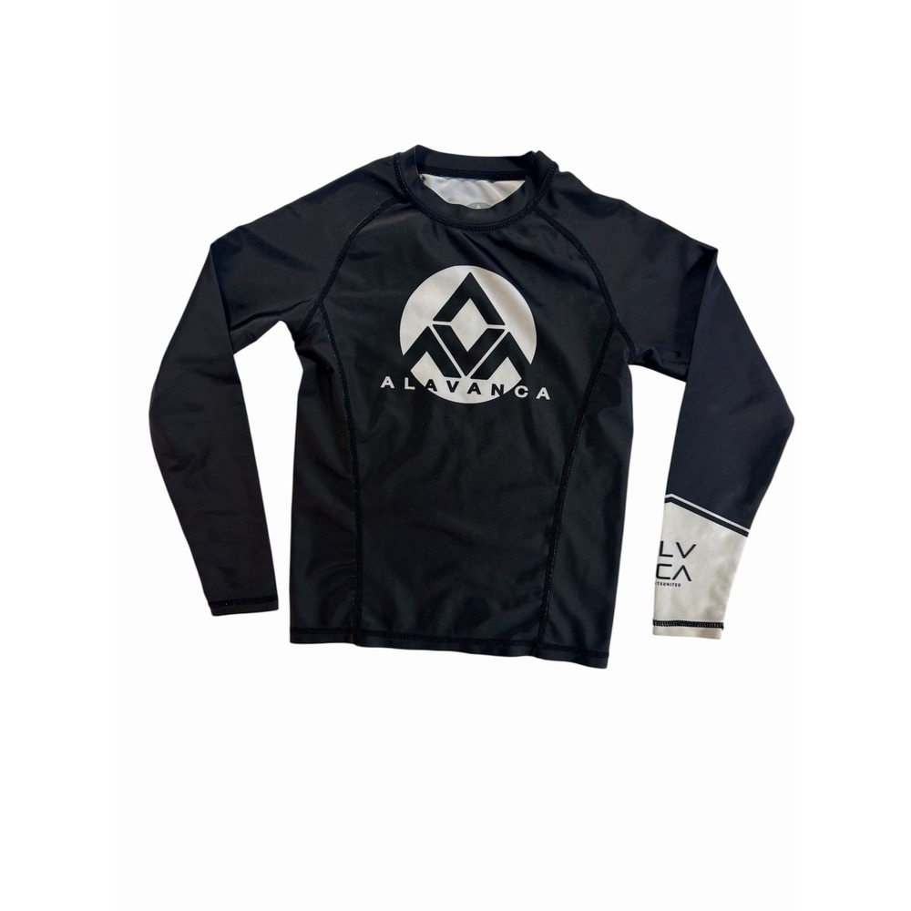 ALAVANCA Boys Long Sleeve Shirt Size 10 Black